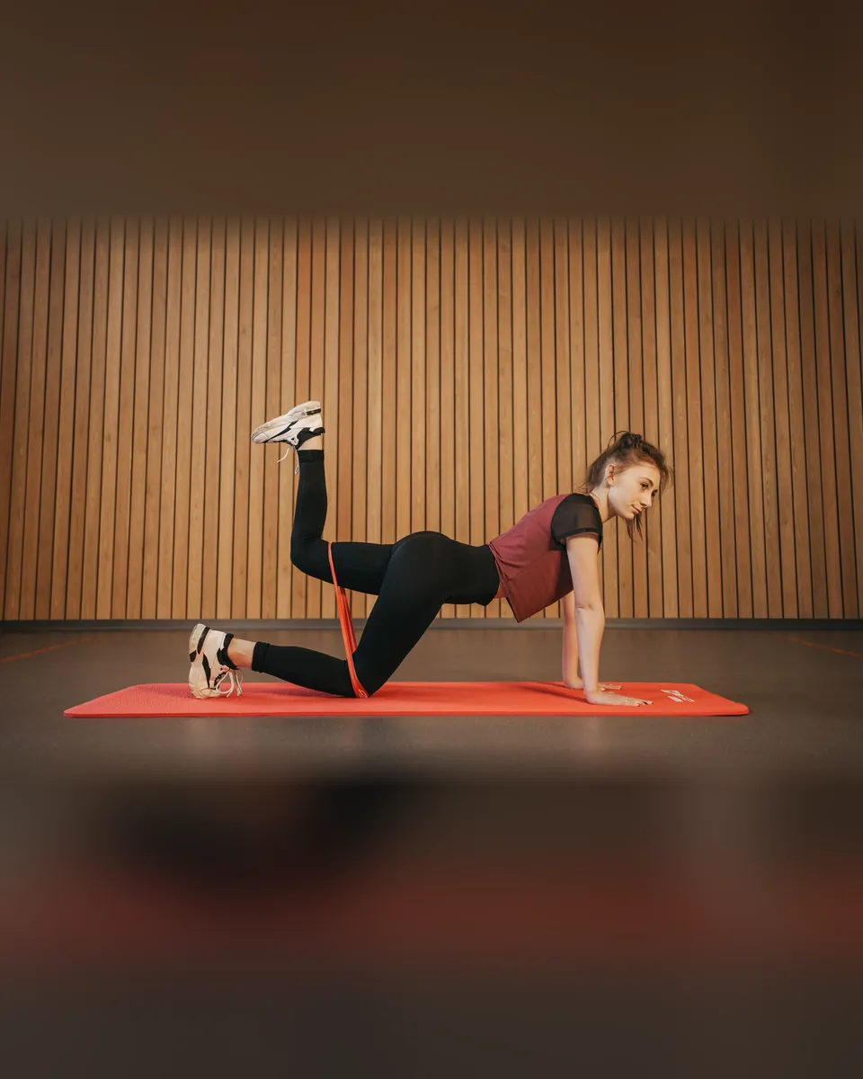 Donkey Kick exercise